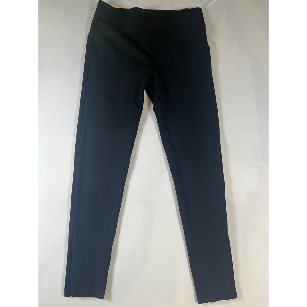 LOFT Black Ponte Knit Skinny Pants Size S Casual Work Travel‎